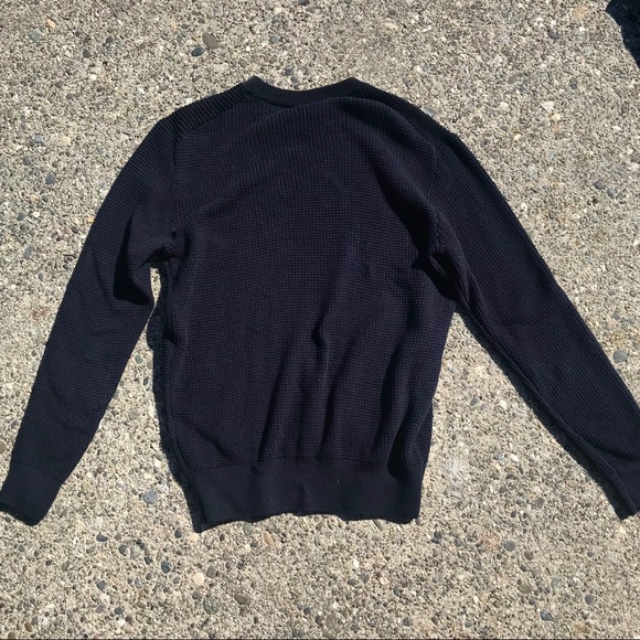 Karbon Navy Blue Knit Sweater - Picture 3 of 6